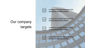 Get Fabulous Company Target Presentation Template PPT